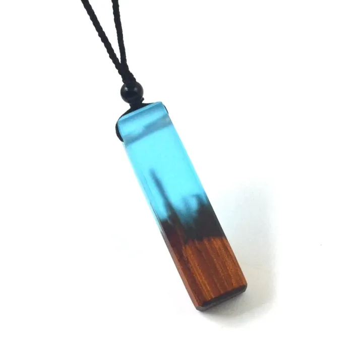 Fashion%20Necklace%20Pendant%20jewelry%20gifts%20resin%20rope%20fashionable%20Unisex%20wood%20chain%20Men%20Women%20-%20Image%202