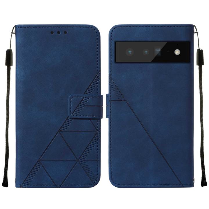 Business%20Phone%20Case%20For%20Google%20Pixel%206%20Pro%20Case%20Skin%20Feeling%20PU%20Leather%20Flip%20Case%20With%20Card%20Slot%20Bracket%20Shockproof%20Design%20-%20Image%202