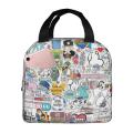 Doctors Nursing Nurse Insulated Lunch Bags Women Nurse Print Food Case Cooler Warm Bento Box for Kids Cute Lunch Box for School.