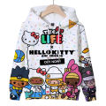 Kids Cartoon Clothes Toca Life World Hoodies Casual Pullover Children Coat Boys Outerwear Autumn Toca Boca Sweatshirt for Girls.