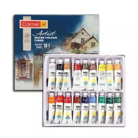 Camel%20Artist%20Water%20Colour%20Paint%209ml%2018%20color%20-%20Image%202