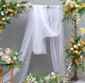 White Tissue Fabrics For Birthday, Wedding and Party Decoration.