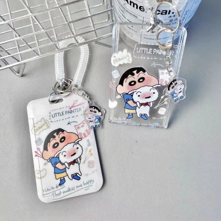 Cute%20Key%20Chain%20Transparent%20Card%20Sleeve%20ID%20Card%20Cover%20Crayon%20Shin-chan%20Cartoon%20Card%20Case%20Protective%20Case%20Kt%20Cat%20Bus%20Card%20Holder%20Student%20-%20Image%206