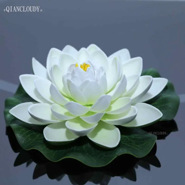 Lotus%20Water%20Lily%20Pool%20Floating%20Lotus%20Leaf%20Flowers%20Home%201%20Pcs%20-%20Image%202