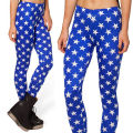 Blue Stars Leggings Women Leggings Jeggings Legging Pants Legins Printed Fashion Leggings House Foocus. 