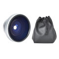 37mm 0.25X Super Fisheye Additional Lens for Caliber Camera Lenses with Bag.