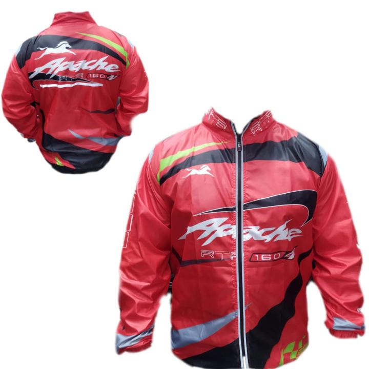 Windbreaker or Dust coat For biker/ Motorcycle Rider. Apache red