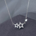 Light luxury, simple star necklace, women's summer niche design, high-end temperament, versatile and exquisite birthday gifts. 