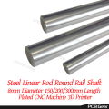 Linear Rod Round Rail Shaft 8mm Diameter 150/200/300mm Length 8mm Rod Chrome Plated CNC 3D Printer.