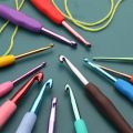 KRABALL Crochet Hooks Set Soft Handle Crochet Weave Knitting Needles Kit Needle Set Weave Craft Tools With Bag. 