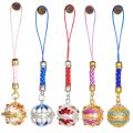 Mexico Chime Palace Ancient Caller Aromatherapy Locket KeyChain Mobile Phone Pendant Accessories Essential Oil Diffuser Jewelry. 