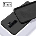 For Xiaomi Redmi Note 8 Pro Soft Liquid Silicone Case Phone Shockproof Luxury phone Back Cover (Back Case Cover For Smartphone).