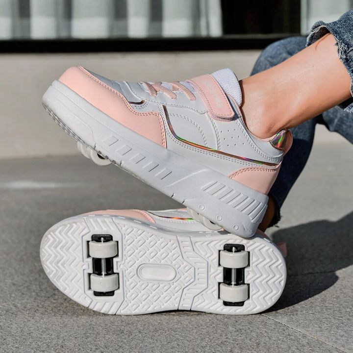New%20Roller%20Skate%20Shoes%20For%20Boys%20Girls%20Kids%20Children's%20Four%20Wheels%20Detachable%20Fashion%20Outdoor%20Sports%20Street%20Skateboard%20Sneakers%20-%20Image%205