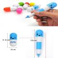 Cute Kawaii Blue Ink Creative  Ball Ballpoint Pens Ballpen For Office School Writing Supplies Stationery. 