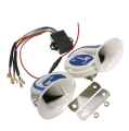 12V 120Db Snail Magic 18 Sound TYPE R Air Horn With Really For CAR, BUS Boat Motorcycles Van Truck Electric Bike. 