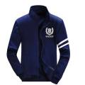 Blue and white Stylish Jacket For Man.