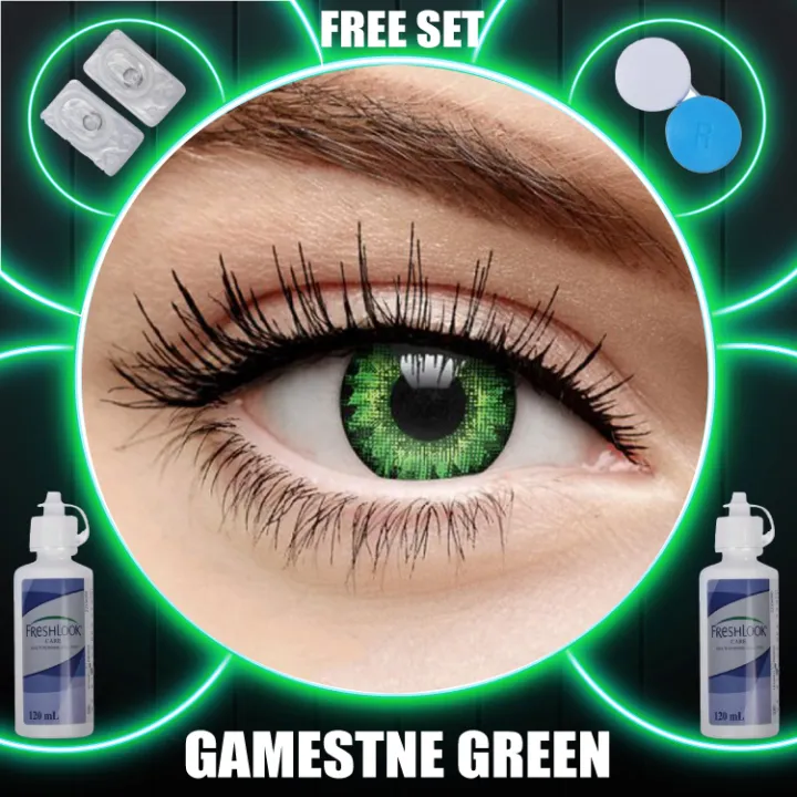 FreshLook%20Gemstone%20Green%20contact%20lens%20(Full%20Set)%20-%20Image%202