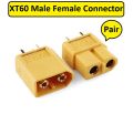 1Pair- XT60 XT-60 Male & Female Connector Plug Socket Charging Lipo Battery Cable Connectors For Battery Cables Lead Connections DIY. 