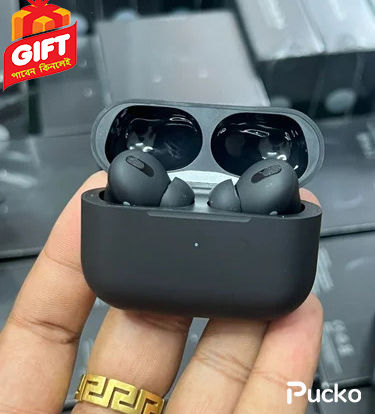 Airpods%20Pro%202nd%20Generation%20Special%20Black%20Edition%20MADE%20IN%20DUBAI%20Bluetooth%20Earbuds%20In-Ear%20Earphone%20-%20Image%208