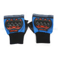 Biker Half Finger Hand Gloves For Bikers.