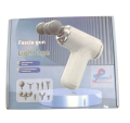 3-Head Fascia Gun 9-Head Interchangeable Body Massager Deep Hitting Muscle Relaxation Shoulder, Waist and Back Massager.