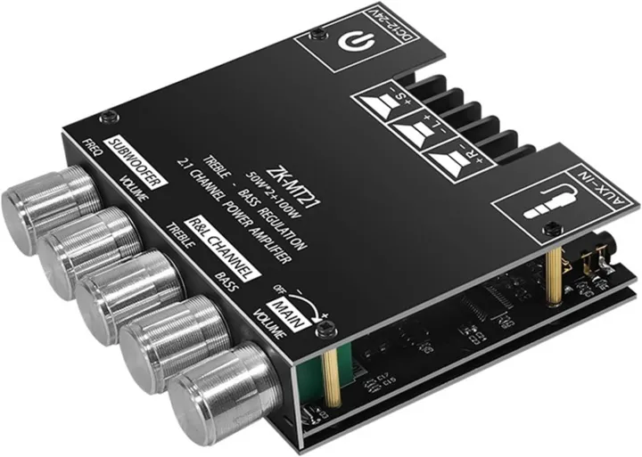 ZK-MT21%20Amplifier%202x50W+100W%202.1%20Channel%20Subwoofer%20Digital%20Power%20Zk%20MT21%20Amplifier%20Board%20AUX%2012V%2024V%20Audio%20Stereo%20Bluetooth%205.0%20Bass%20Amp%20-%20Image%203