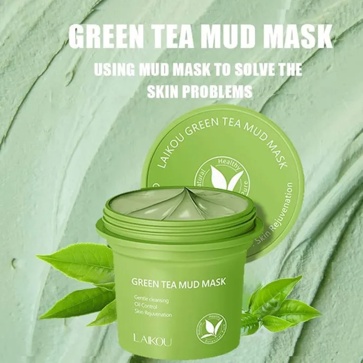 Laikou%20Green%20Tea%20Mud%20Mask%20Acne%20Care%20-%20100g%20-%20Image%202