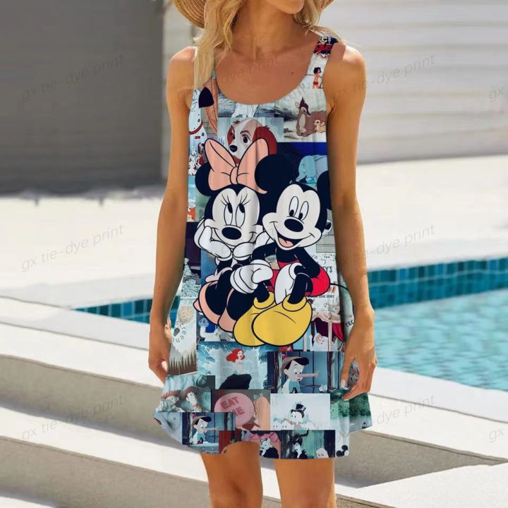 Disney%20Mickey%20Mouse%20Print%20Women%20Dress%20Vintage%20Woman%20Beach%20Dress%20Sling%20Midi%20Sleeveless%20Dresses%20Boho%20Girls%20Streetwear%20Night%20Dress%20-%20Image%205