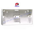 Double Gang PVC Back Box For Gang Switch/Gang Socket (2 Gang MK Back Box).