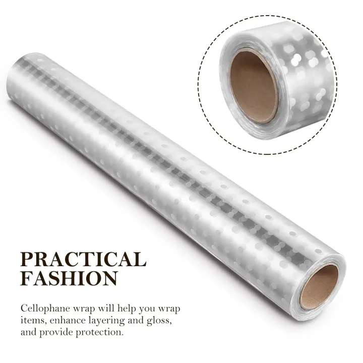2023Cellophane%20Wrap%20Roll%20Wrapping%20Paper%20Clear%20Gift%20Flower%20Transparent%20Basket%20Rolls%20Baskets%20Packing%20Supplies%20Bouquet%20Christmas%20Crafts%20-%20Image%202