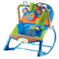 Infant Rocker with Music & Vibration Baby Bouncer- Pink & Blue Original China. 