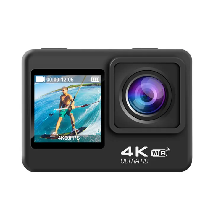 Q60AR%204K%2030FPS%2024MP%20WiFi%20Action%20Camera%20Waterproof%20170%C2%B0Wide%20Angle%20Len%20Dual%20Screen%20Display%20Video%20Camera%20For%20Outdoor%20Sports%20Cycling%20Diving%20-%20Image%206