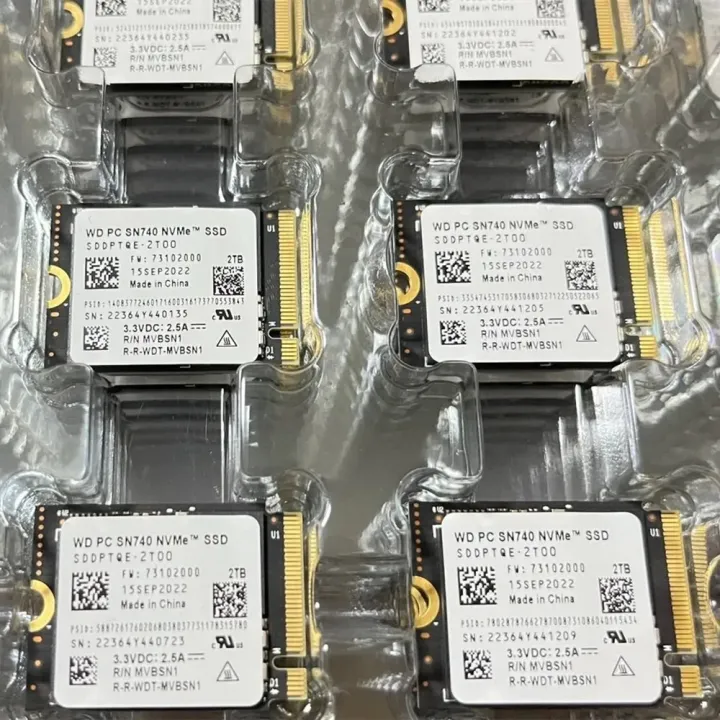 Western%20Digital%20WD%20Original%20SN740%20512GB%20256GB%20M.2%20NVMe%202230%20PCIe4.0x4%20SSD%20for%20Microsoft%20Surface%20Laptop%203%20Steam%20Deck%20New%20-%20Image%205