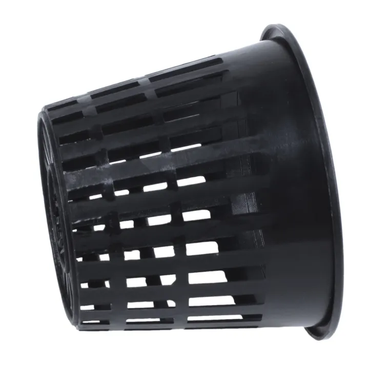 20pcs%203%20inch%20Heavy%20Duty%20Mesh%20Pot%20Net%20Cup%20Basket%20Hydroponic%20Aeroponic%20Planting%20Grow%20Clone%20Black%20-%20Image%206