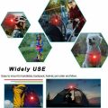 BUCKLOS Bike Light Set Rechargeable Bike Light Warning Taillight LED Waterproof Highlight Taillight Front Rear Bicycle Lamps. 