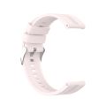 Watch Strap For Amazfit GTS 2e / GTS 2 20mm Silicone Watch Band with Silver Buckle.