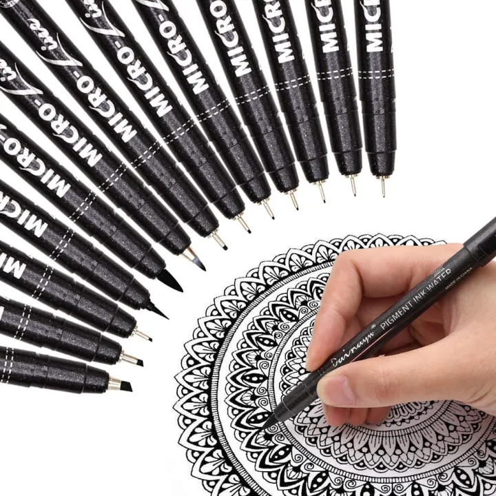 Superior%20Black%20Micro%20Fineliner%20Pens%20Set%2016%20Pcs%20Ultra%20Fine%20Tip%20Drawing%20&%20Writing%20Pens%20-%20Image%204