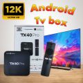 TX40 Pro 12K ULTRA HD Android Smart TV Box – Voice Remote. 