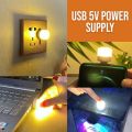 USB Plug Lamp Mini Night Light Computer Mobile Power Charging Small Book Lamps LED Eye Protection Reading Light Desk Lighting. 