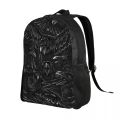 Raven Rage Backpacks for Men Women School College Students Bookbag Fits 15 Inch Laptop Halloween Witch Gothic Scary Crow Bags. 