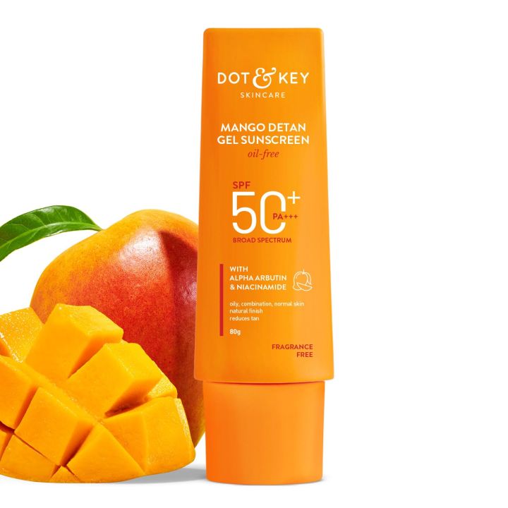 Dot%20&%20Key%20Mango%20Detan%20Gel%20Sunscreen%20SPF%2050+%20PA+++%2080gm%20%7C%20Oil-Free,%20With%20Alpha-Arbutin%20&%20Niacinamide%20%7C%20Controls%20Tanning,%20Brightens%20Skin%20%7C%20Fades%20Dark%20Spots,%20Water%20Resistant%20%7C%20All%20Skin%20Types%20%7C%20Seal%20Open%20Box%20-%20Image%202