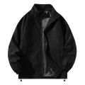 Spring Oversize Bomber Jacket Men Vintage Zip Up Coat Fashion Korean Streetwear Baggy Outerwear Clothing Tops Male Plus Size 3XL. 