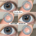 New Eyeshare Alaska Blue Color contact lens with regular kit box for men & women. unisex 1 pair Eyeshare Color contact lens for eye makeup and Cosmetics. Eyeshare Alaska Series. #Alaska. 