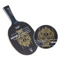 JDXHLAU 3X Ping Pong Racket 7 Ply Table Tennis Blade Arylate Carbon Fiber Table Tennis Accessories Long Handle.