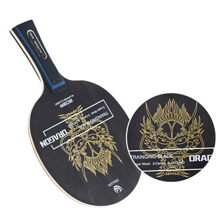 JDXHLAU%203X%20Ping%20Pong%20Racket%207%20Ply%20Table%20Tennis%20Blade%20Arylate%20Carbon%20Fiber%20Table%20Tennis%20Accessories%20Long%20Handle%20-%20Image%203