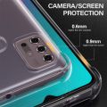 For Motorola Moto G30/Moto G10 Phone Case Transparent Soft Gel TPU Reinforced Corners Cushion Bumper Shockproof Drop Protection Case Cover.