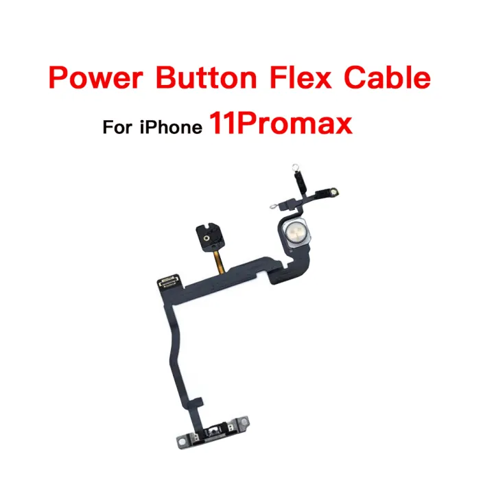 Power%20Button%20Flex%20For%20iPhone%2011%20Pro%20Max%20Volume%20Mute%20Switch%20Flex%20Cable%20With%20Bracket%20Replacement%20Parts%20Mobile%20Phone%20Accessories%20-%20Image%202