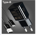 Samsung Micro Type-B 15w Fast Charger USB Cable Quick Charge Power Adapter For All Android Mobile. 