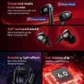 Original Lenovo GT105 Gaming Bluetooth 6.0 Earbuds Adaptive ANC Wireless Earphones Low Latency HiFi stereo Sound TWS ENC Headphones Mic New.