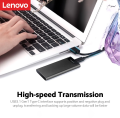 Lenovo thinkplus US203 128GB Mobile Solid State Drive USB3.1 Gen1 Type-C Portable SSD High-speed Transmission Aluminum Alloy Shell. 